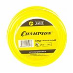 Леска для триммера Champion C5023, диаметр 1.6 мм, длина 15 м, звезда 