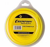 Леска для триммера Champion C7074, диаметр 1.3 мм, длина 15 м, звезда