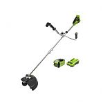 Триммер аккумуляторный Greenworks GD40BCBK4 40В 1акк 4.0 Ah+з.у. 2105707UB