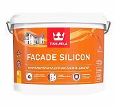 FACADE SILICON краска для фасадов и цоколей База С 9 л