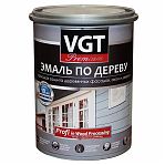 Эмаль VGT ВД-АК-1179 по дереву Профи красно-коричневая 2.5 кг
