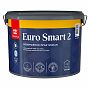 Краска TIKKURILA EURO SMART 2 интерьерная для стен и потолка, База А белый 9л