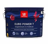 Краска Tikkurila EURO Power 7 латексная 9 л белая Тиккурила