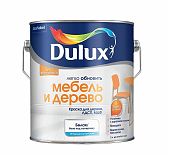 Краска-грунт DULUX мебель и дерево матовая 2 л