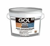 Лак Palizh GOLwood акриловый полуматовый по дереву 9 кг Бесцветный