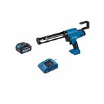 Аккумуляторный пистолет для герметика Bull CG 1860 Set 18В 1 акк. 4.0 Ah+з.у. 1304625