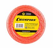 Леска для триммера Champion C5060, диаметр 3 мм, длина 28 м, витой квадрат