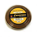 Леска для триммера CHAMPION D2.4мм, 74 м, C5066