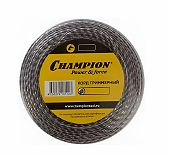 Леска для триммера Champion C7049, диаметр 3 мм, длина 50 м, треугольник