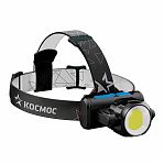 Фонарь светодиодный налобный Космос KOCH5WLi-On аккумуляторный