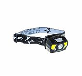 Фонарь светодиодный налобный КОСМОС ХРЕ LED 2х2Вт СОВ красный светодиод KocHuntHelper5W на батарейках