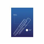 Фонарь светодиодный ручной КОСМОС 3Вт COB LED KocAu6001COB на батарейках