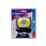 Фонарь светодиодный налобный КОСМОС XPE LED+5Вт КОС507Lit аккумуляторный