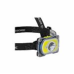 Фонарь светодиодный налобный КОСМОС XPE LED+5Вт КОС507Lit аккумуляторный
