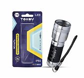 Фонарь ручной Tokov Electric TKE-RF-B-02 на батарейках 3xAAA