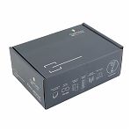 Ручка дверная Code Deco H-30120 -A- BLM/W матовый черный-белый