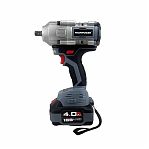 Аккумуляторный гайковерт бесщеточный Profipower T-900N, 18 В, 900 Hм 1акк х 4Ah, з.у
