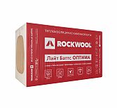 Утеплитель Rockwool Лайт Баттс Оптима 100 мм, 3 кв.м, 5 плит в упаковке