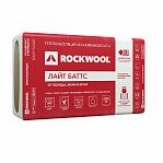 Утеплитель ROCKWOOL Лайт Баттс 100х600х1000 мм 3 кв.м, 5 плит