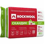 Утеплитель ROCKWOOL СКАНДИК 100х600х800 мм  2.88 кв.м