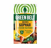 Удобрение Green Belt Кислота Борная, питание растений, увеличивает плодоношение растений, 10 гр