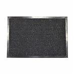 Коврик ComeForte Floor Mat Ребристый черный 80х120 см