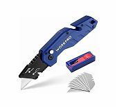 Нож складной WORKPRO черный WP211017