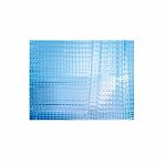 Шторка для ванной комнаты Frap F8752 180х200 см 3D Peva/Полиэтилен голубая