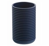 Стакан для щеток Еврогарант Dark Sea пластиковый 6.5х6.5х10.9 см