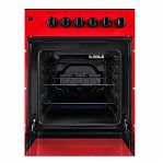 Кухонная плита MIU 5014 ERP ГК LUX с электродуховкой, красная