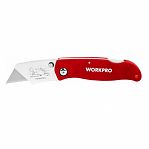 Нож Workpro складной пластиковый WP211002