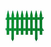 Забор декоративный GRINDA Классика 28х300 см зелёный 422201-G