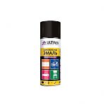Эмаль аэрозольная Ultima ULT007 RAL 9005 акриловая, глянцевая, черная, 520 мл
