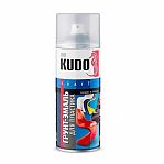 Грунт-эмаль аэрозоль для пластика Kudo коричневая 520 мл RAL8017 KU-6011