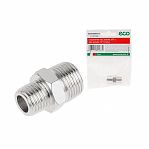 Соединение ECO AS-MT38/MT14 наружная резьба 3/8" х наружная резьба 1/4"