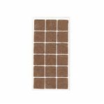 Накладки мебельные квадратные 35х35 мм 18 шт PC6035BR OKMO