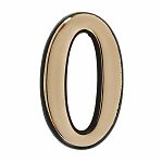 Цифра 0 пластмассовая G 10 см