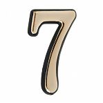 Цифра 7 пластмассовая G 5 см