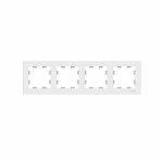 Рамка 4-местная Schneider Electric AtlasDesign ATN000104 горизонтальная, белая