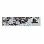 Бордюр Ареналь Море 22МО006 голубой 249х65 мм