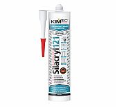 Герметик Kim Tec 121 02-04-73, силакрил, для окон и дверей, прозрачный, 310 мл