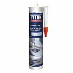 Герметик Tytan Professional силиконоакриловый для кухни и ванной, прозрачный 280 мл