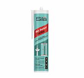 Герметик силиконовый Sila Pro Max Sealant, санитарный, бесцветный, 280 мл