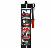 Герметик Tytan Professional для кровли,  каучуковый, красный, 310 мл