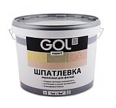 Шпатлевка GOLexpert expК 122 фасадная акриловая 4.5 кг