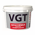 Шпатлёвка VGT акриловая универсальная 7,5 кг