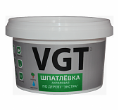 Шпатлёвка VGT ЭКСТРА по дереву бук 1 кг