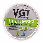Шпатлёвка VGT ЭКСТРА по дереву МАХАГОН 0,3 кг
