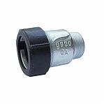 Муфта обжимная Gebo Quick AK 1 1/4" HP 17.195.00.04,  чугун оцинкованный