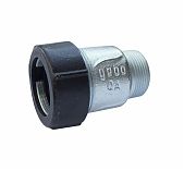 Муфта обжимная Gebo Quick AK 1 1/4" HP 17.195.00.04,  чугун оцинкованный